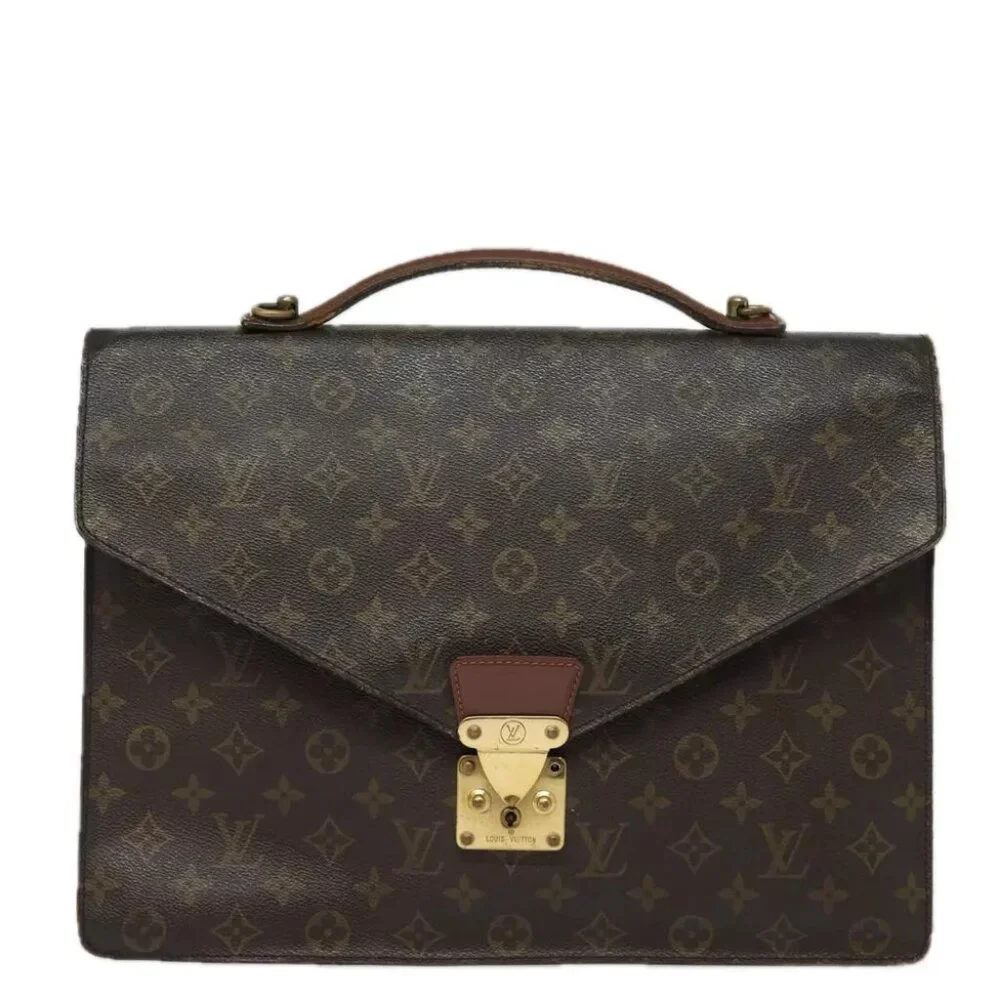 authenticity guaranteed LOUIS VUITTON Monogram Porte Documents